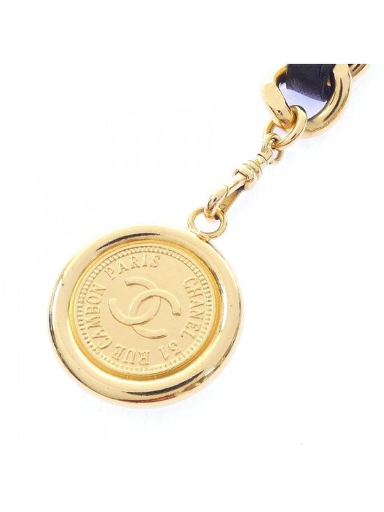 Chanel Vintage Belt Black main image 4
